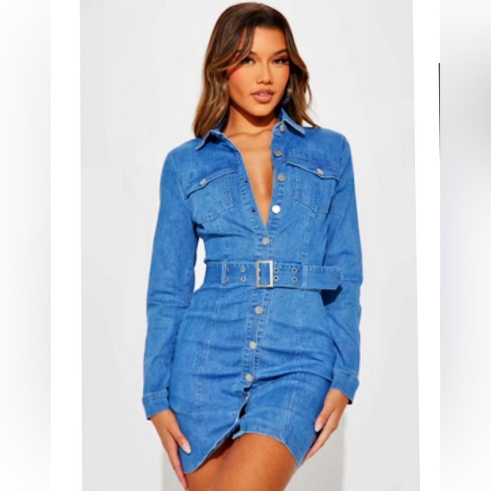 Denim Mini Dress